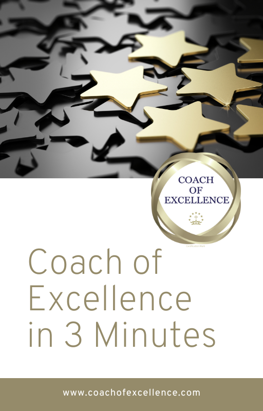 Coach Of Excellence In 3 Minutes