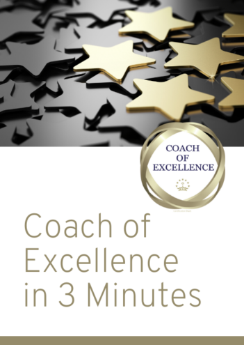 Coach Of Excellence In 3 Minutes